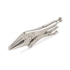 Straight long nose self-locking pliers 9"