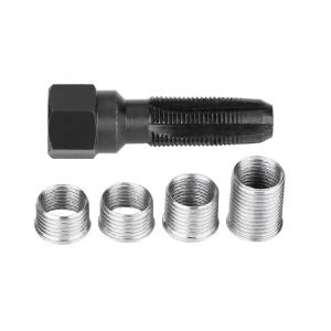 Set for re-threading spark plug holes, 5 pieces