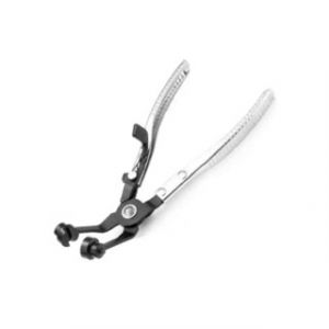 Cable Tie Pliers Bent 45° with Swivel Heads