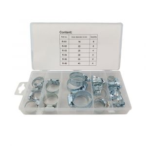 Hose clamp assortment 26 pcs