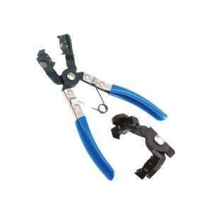 Bent Click Cable Tie Pliers with 360° Rotating Jaws